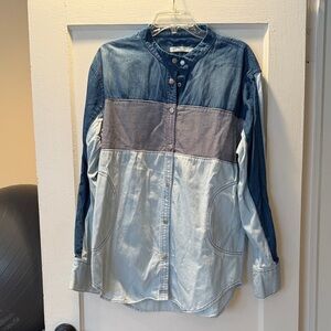 We The Free Indigo Denim Shirt